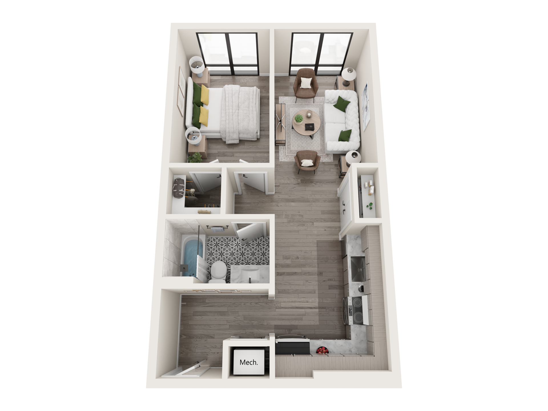 The Drigo Dollhouse Floor Plan