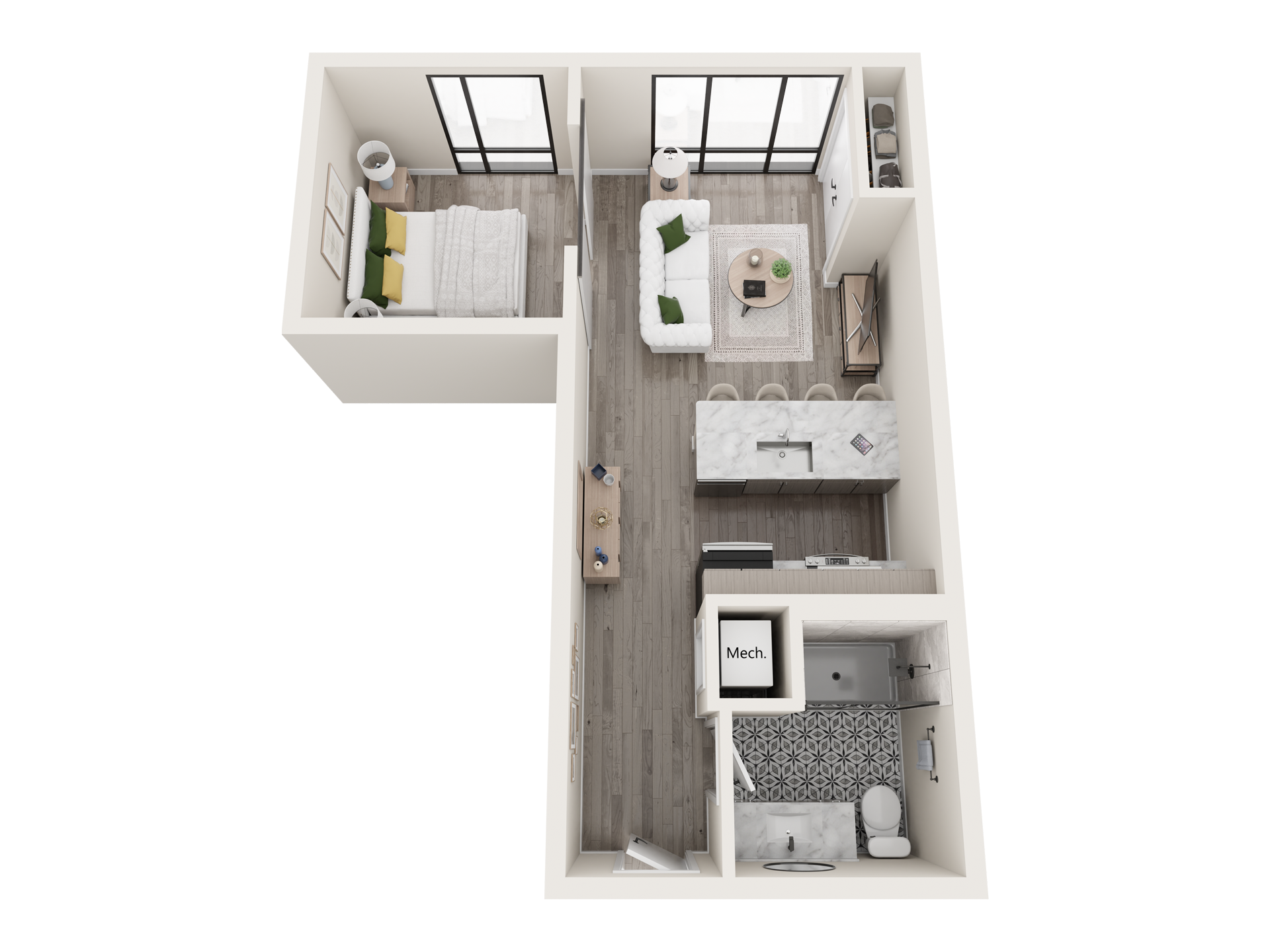 The Drigo Dollhouse Floor Plan