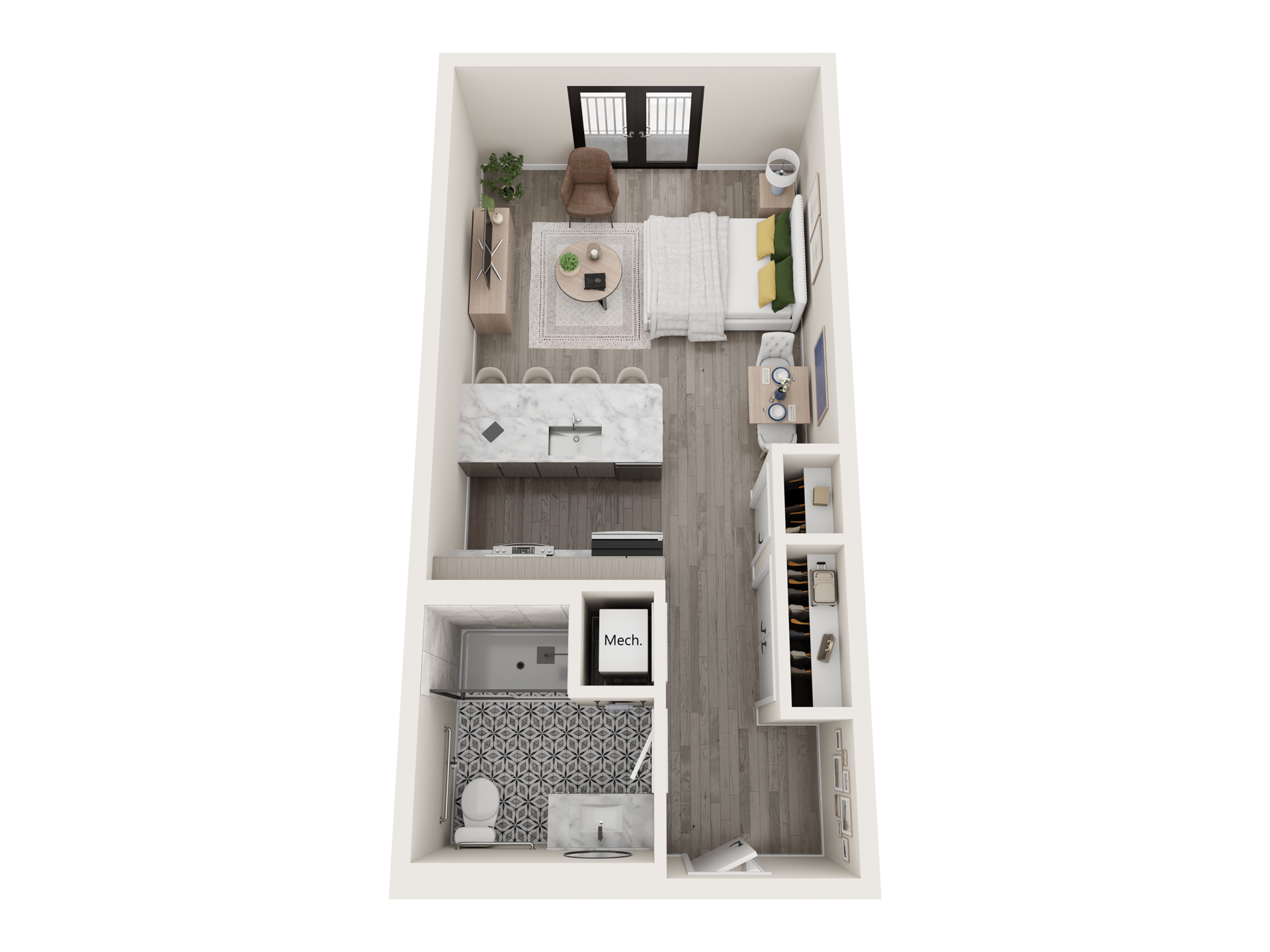 The Bowery Dollhouse Floor Plan