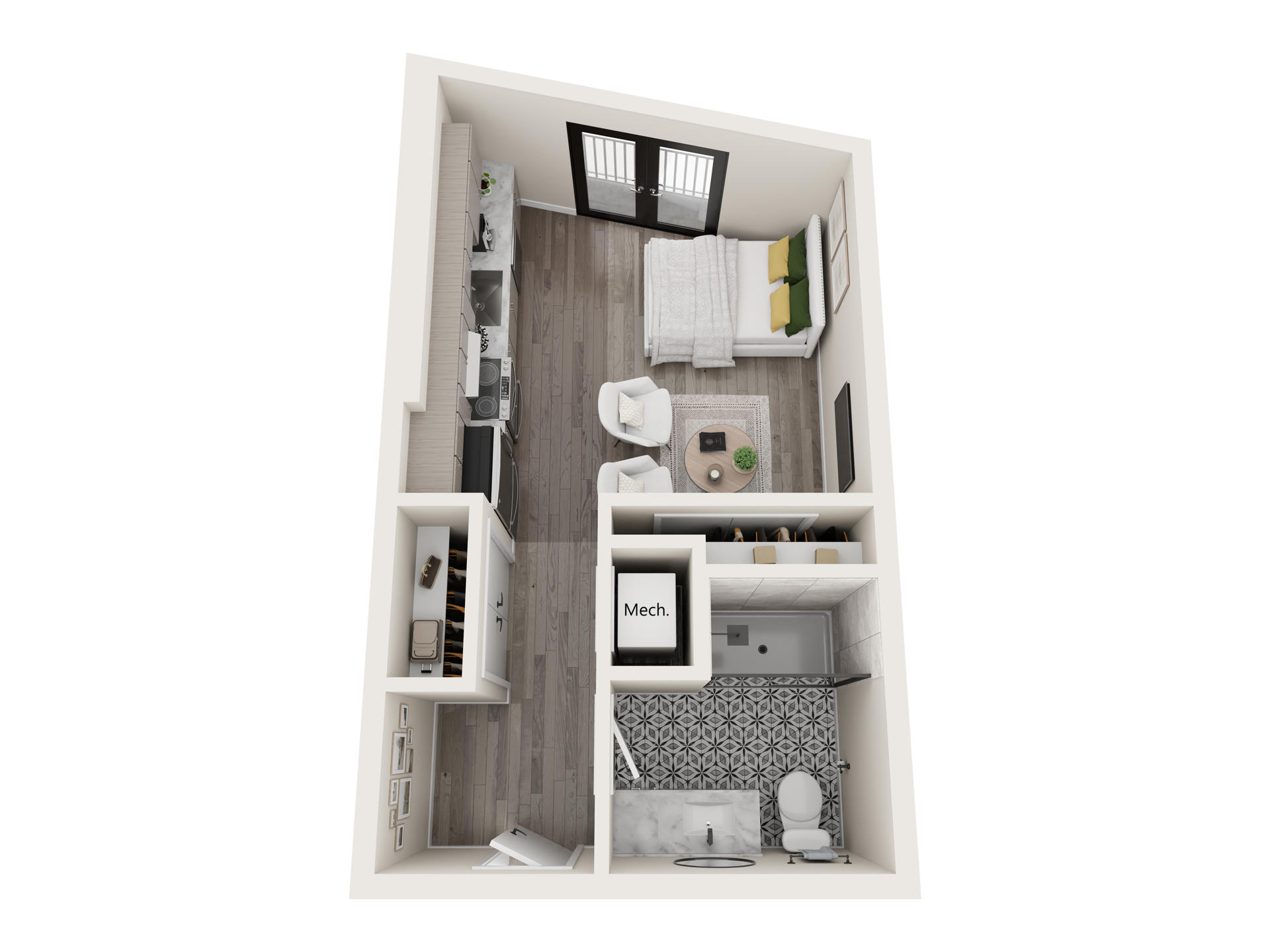 The Bowery Dollhouse Floor Plan