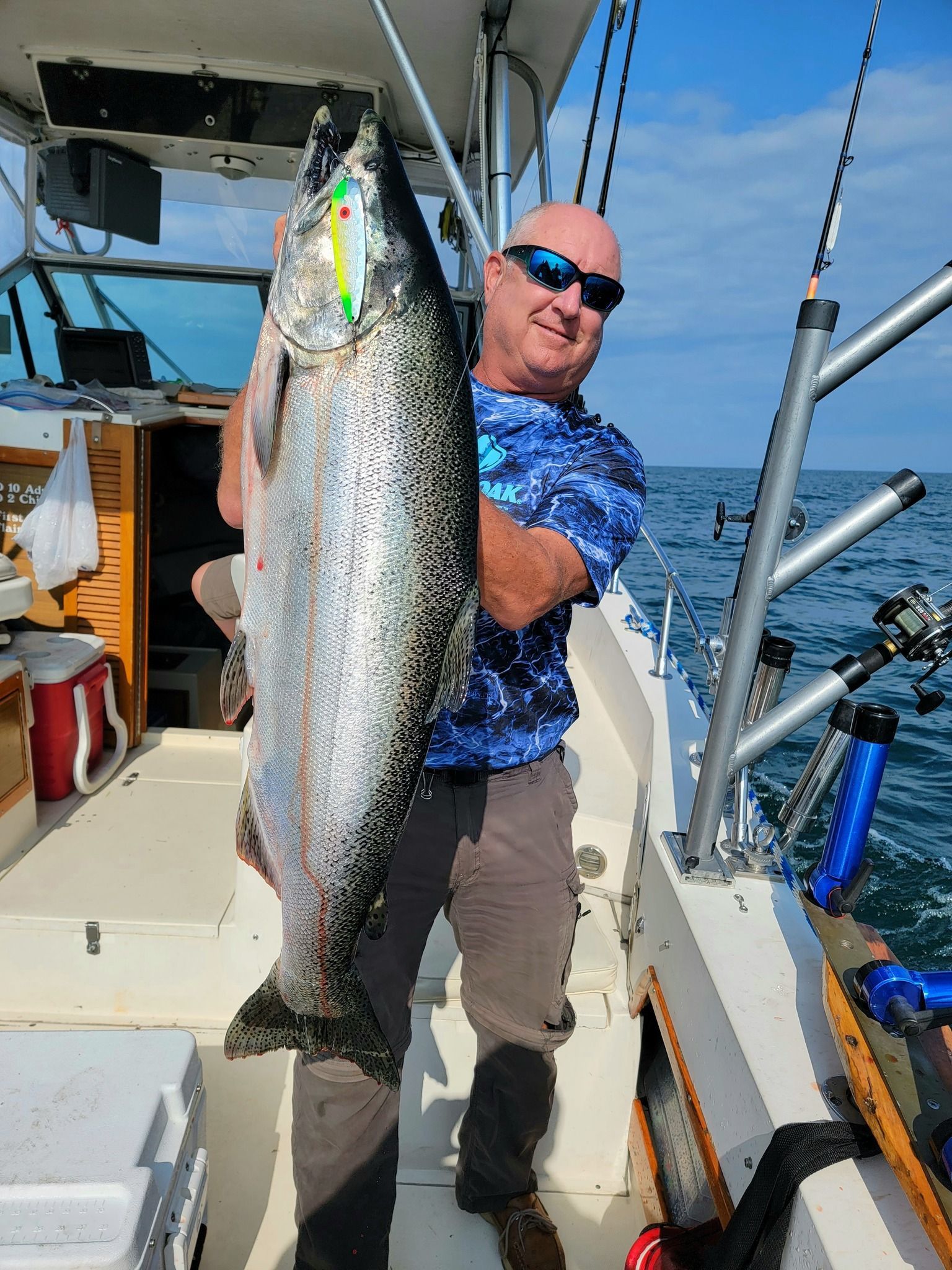 Salmon Guide Lake Michigan