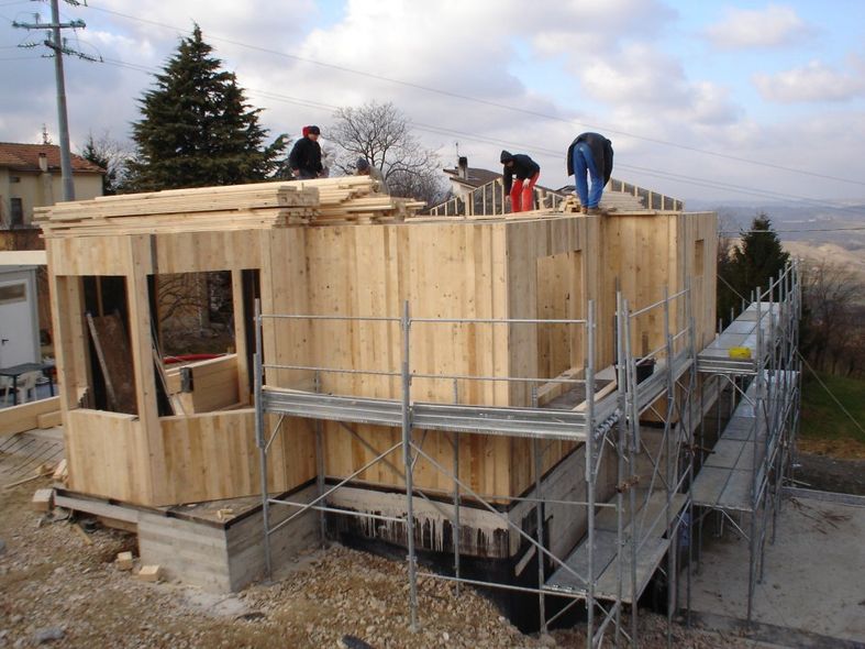 strutture portanti per costruzione edificio