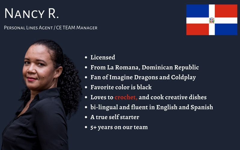 Nancy r. is a dominican republic fan of imagine dragons and coldplay