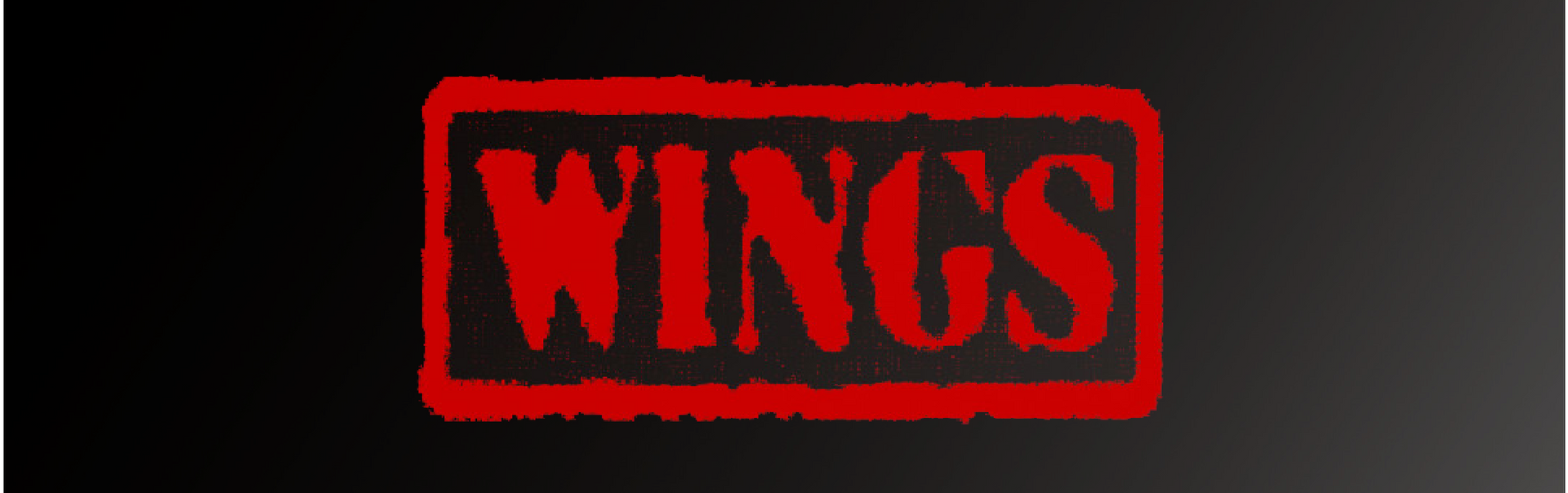 Wings chicken  restaurant logo www.completelynormalmedia.com
