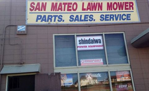 Store — San Mateo, CA — San Mateo Lawn Mower Shop