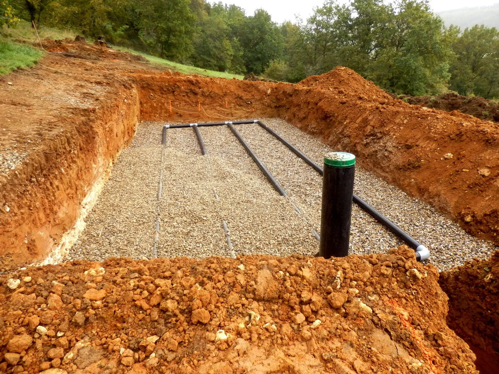 Drain Field Installation