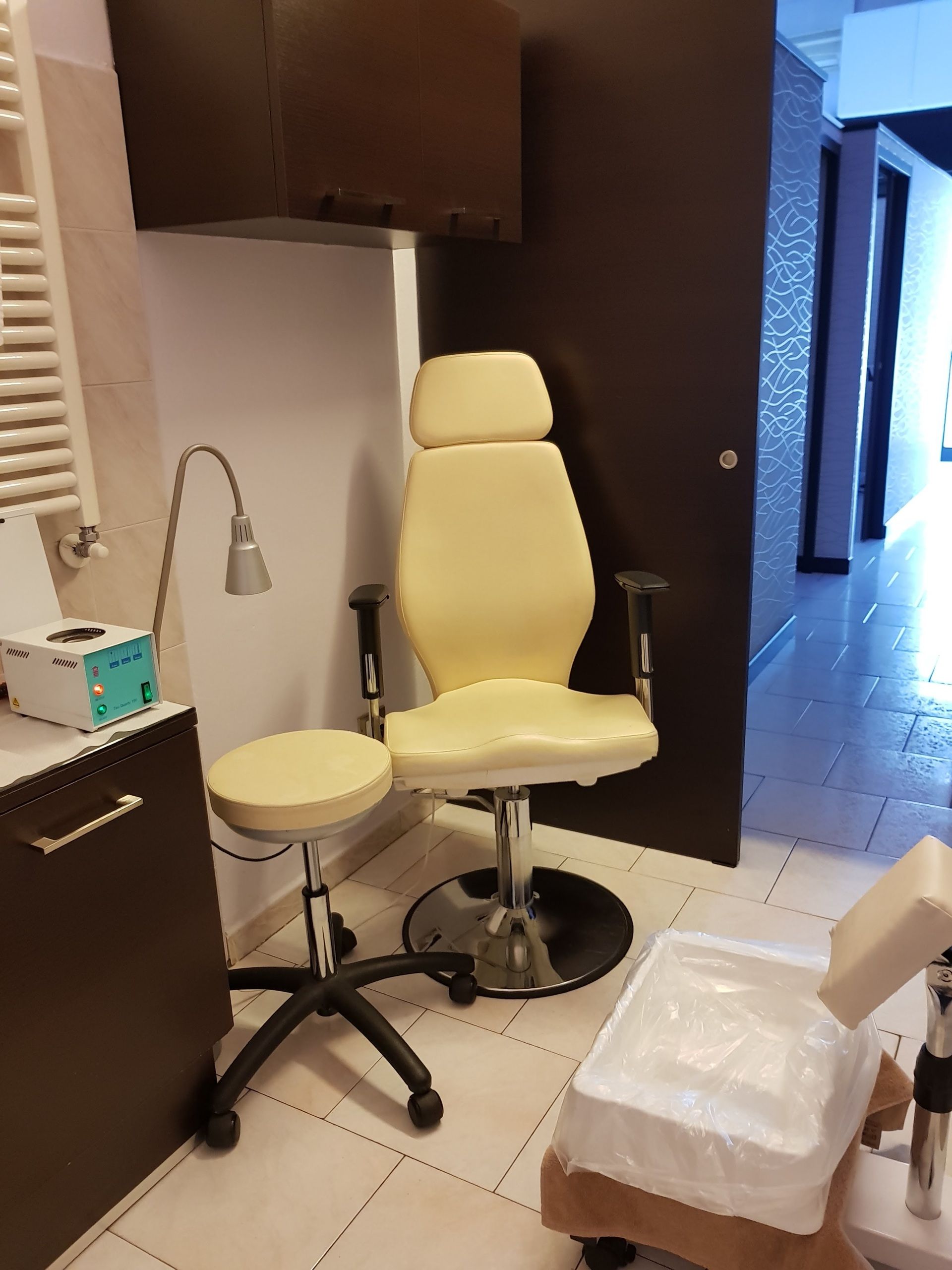 Cabina accogliente del centro estetico Estetica Ciclamini