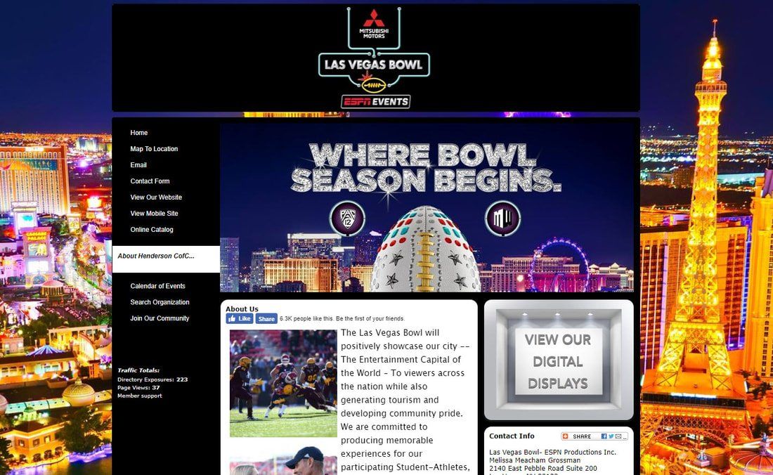 A website says where bowl season begins
