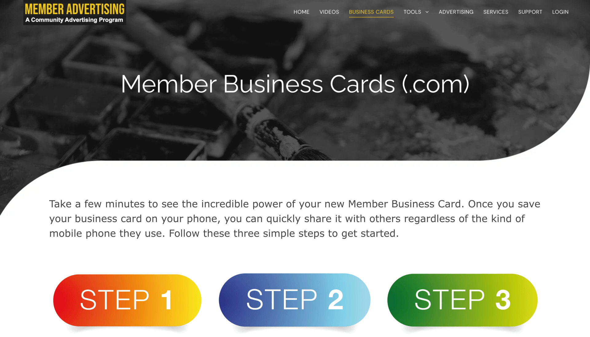 Member Business Cards