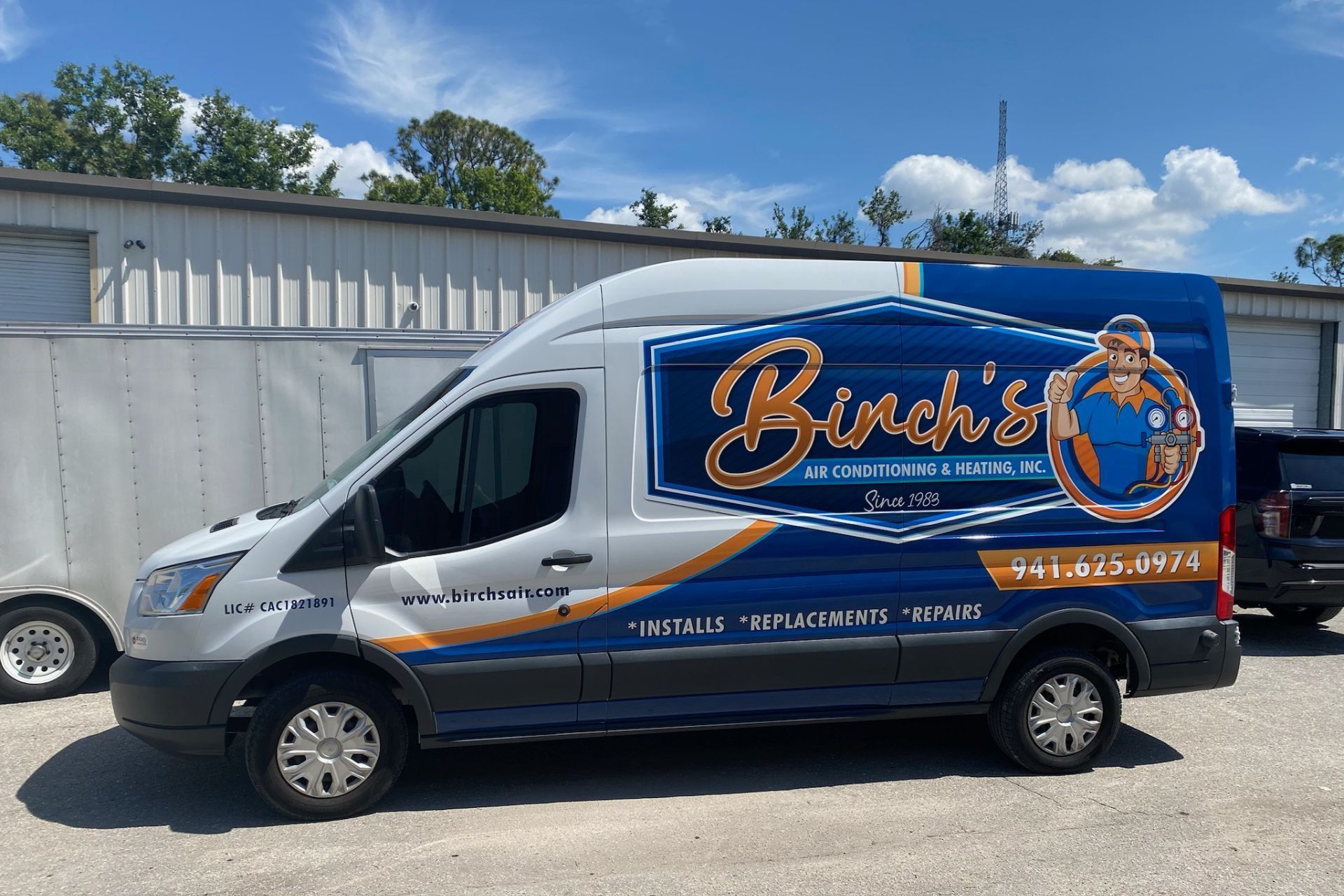 van Birchs Air - new ac construction