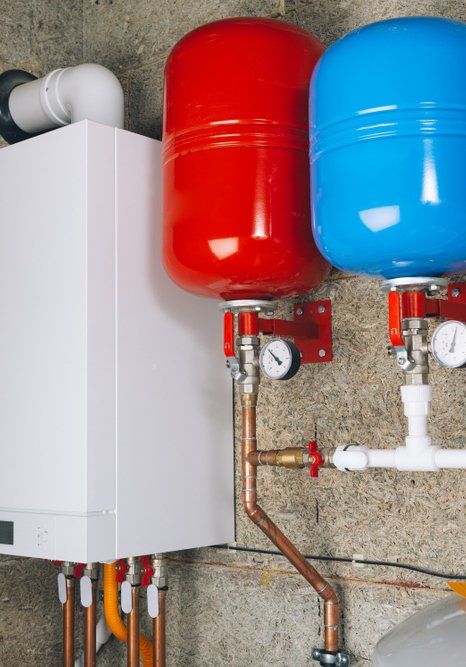 Modern Boiler Room Independent Heating System — Plumbing in Pottsville, NSW