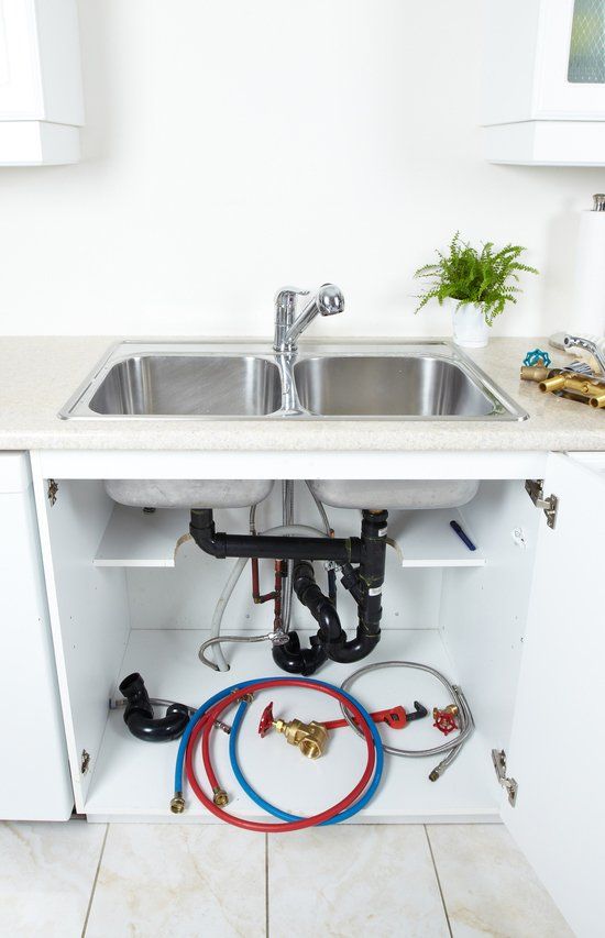 Kitchen Sink Pipes and Drain — Plumbing in Kingscliff, NSW