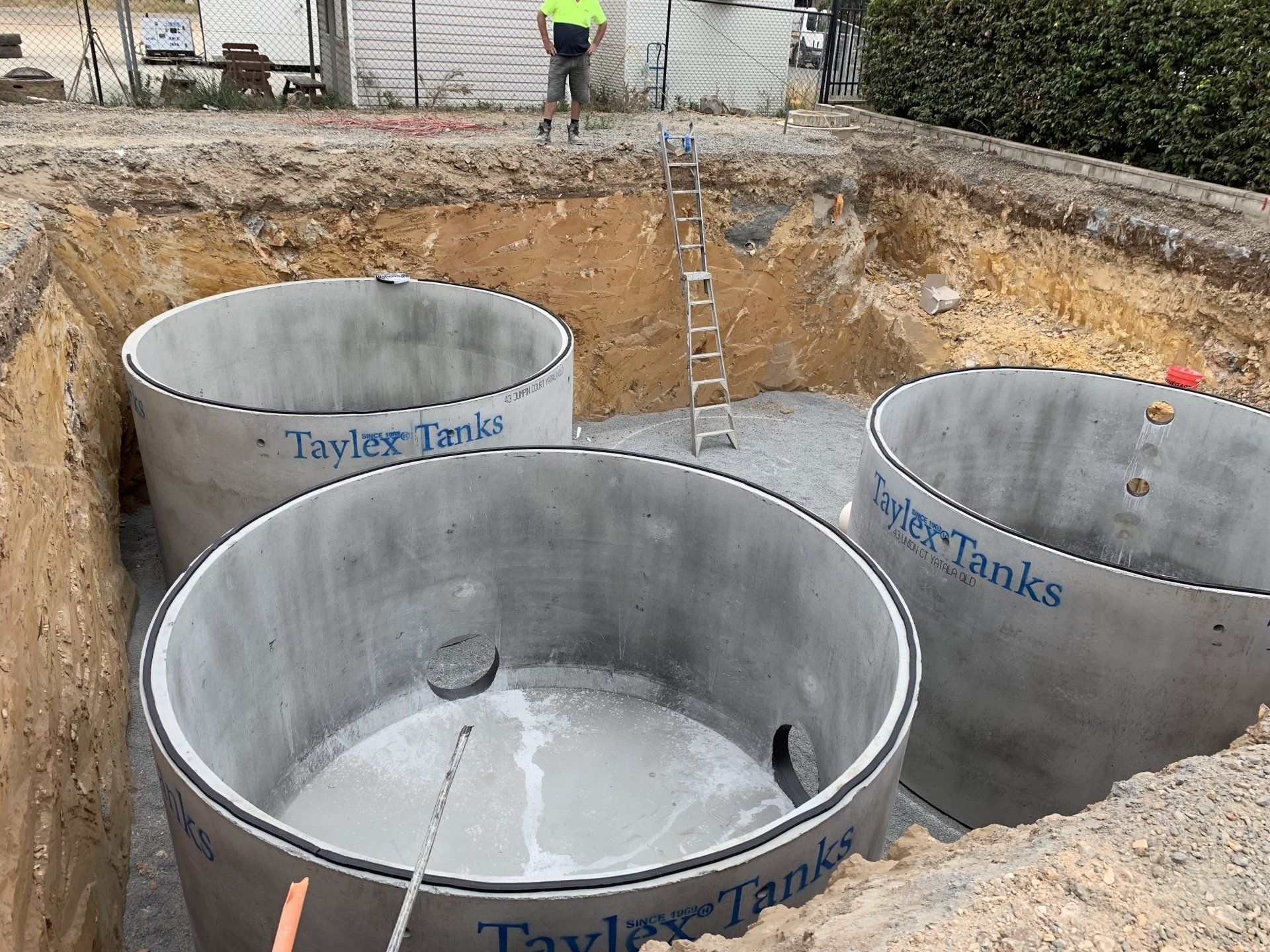 Steel Water Tanks — Plumbing in Cabarita Beach, NSW