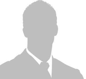 a silhouette of a man in a suit and tie without a face .