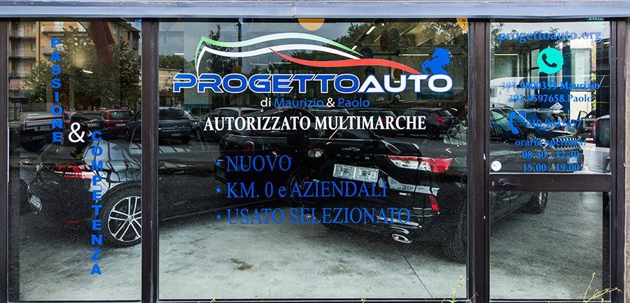 entrata autosalone Progetto Auto