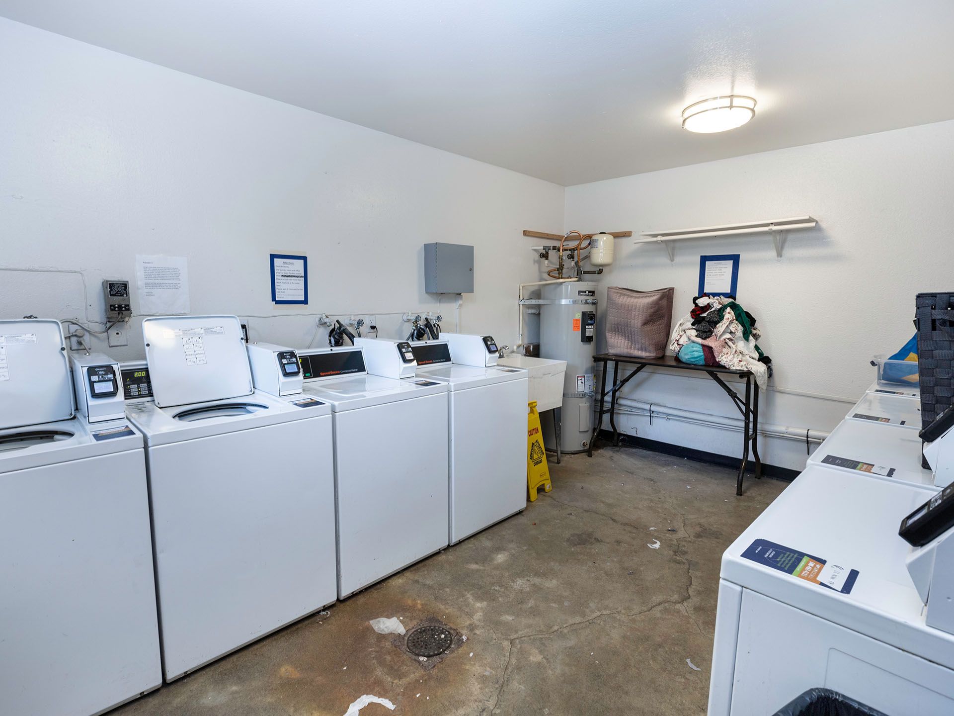 Photo of a laundry room