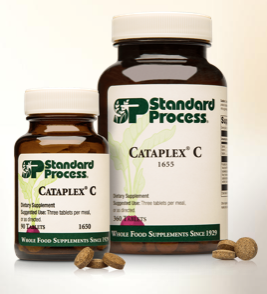 Two brown bottles of