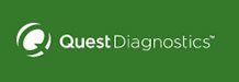 Quest Diagnostics logo on a green background.