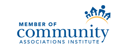 The logo for the member of community associations institute