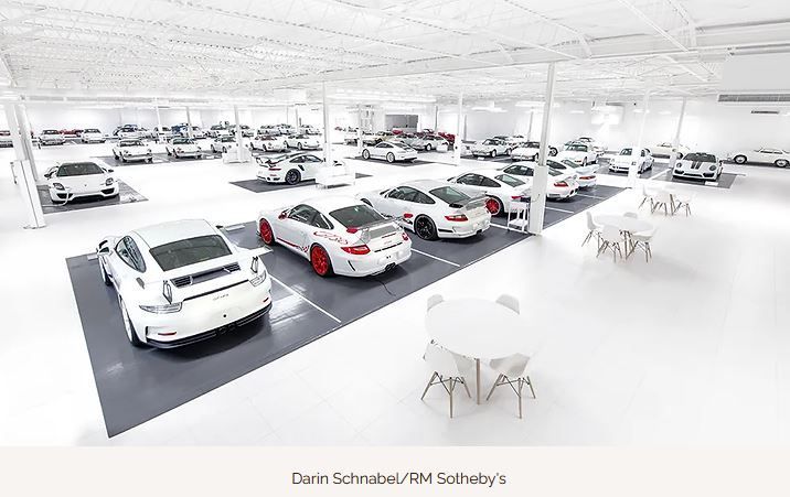 White Porsche Collection Auction