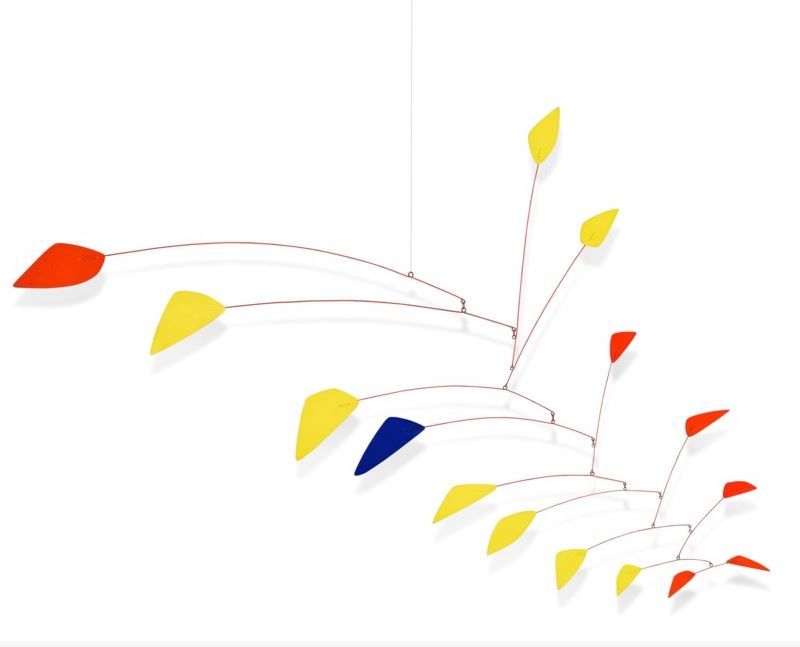 ALEXANDER CALDER (1898-1976)
Blue Among Yellow and Red