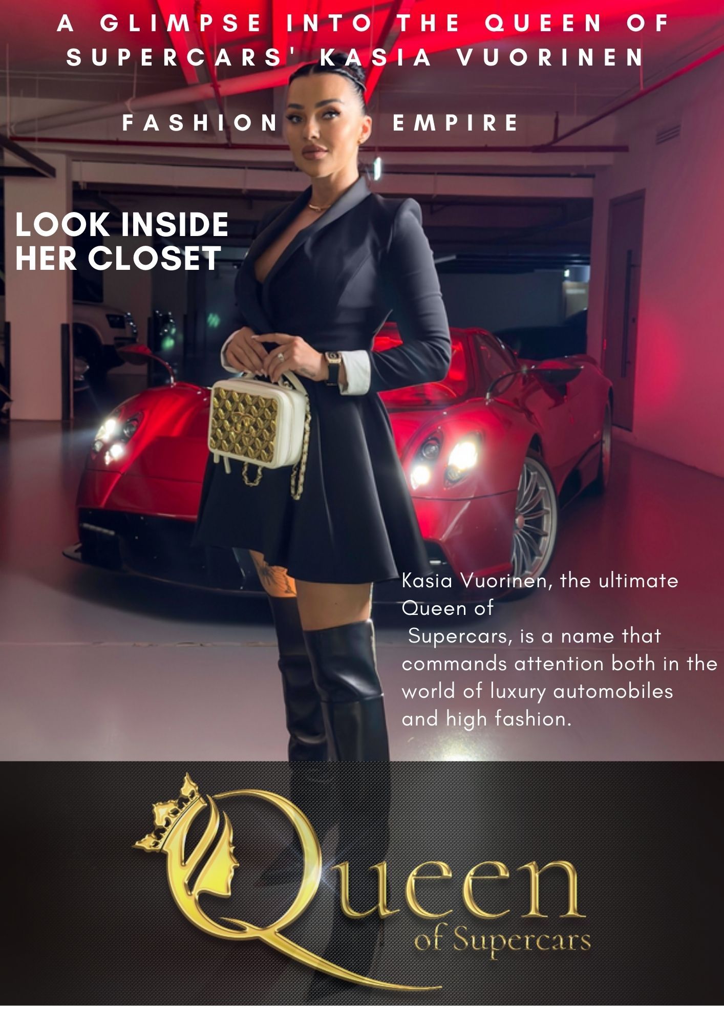 Kasia Vuorinen The queen of supercars