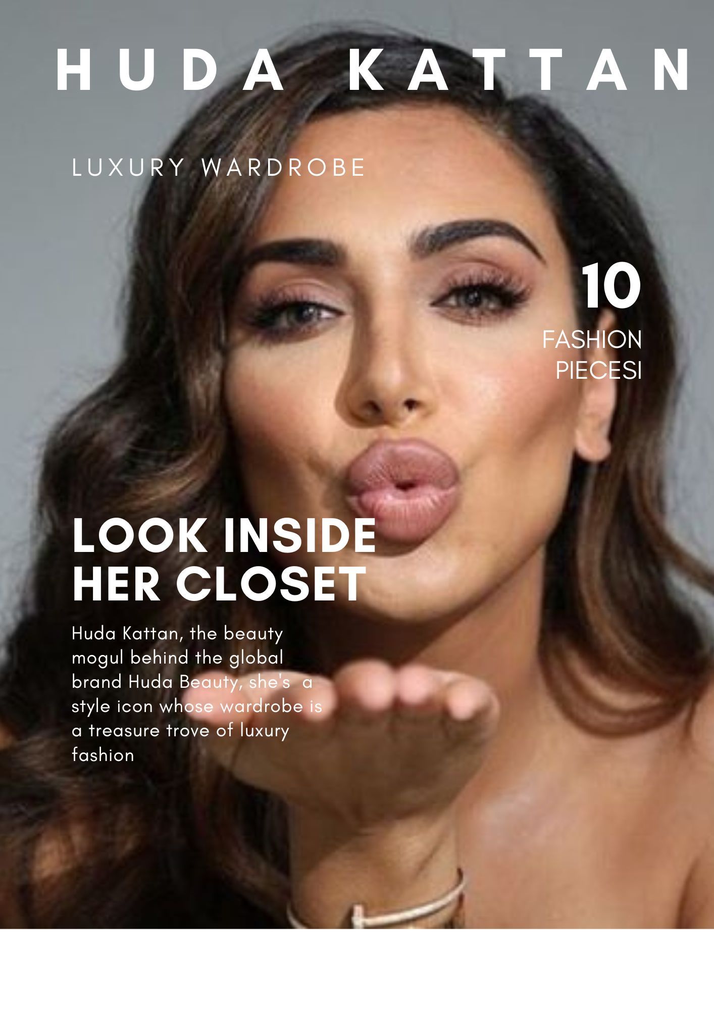 Huda Kattan Wardrobe