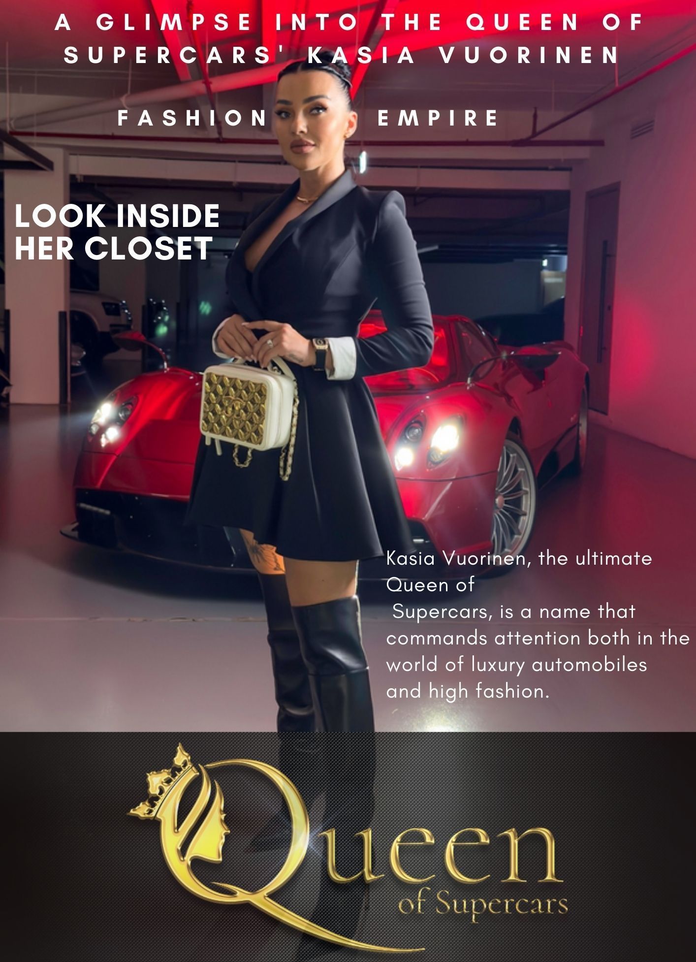 Kasia Vuorine The Queen of Supercars