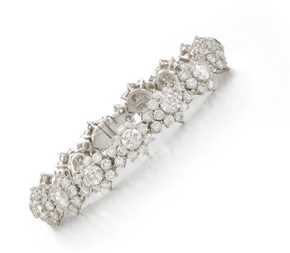 Harry Winston
Diamond bracelet, 'Sunflower'