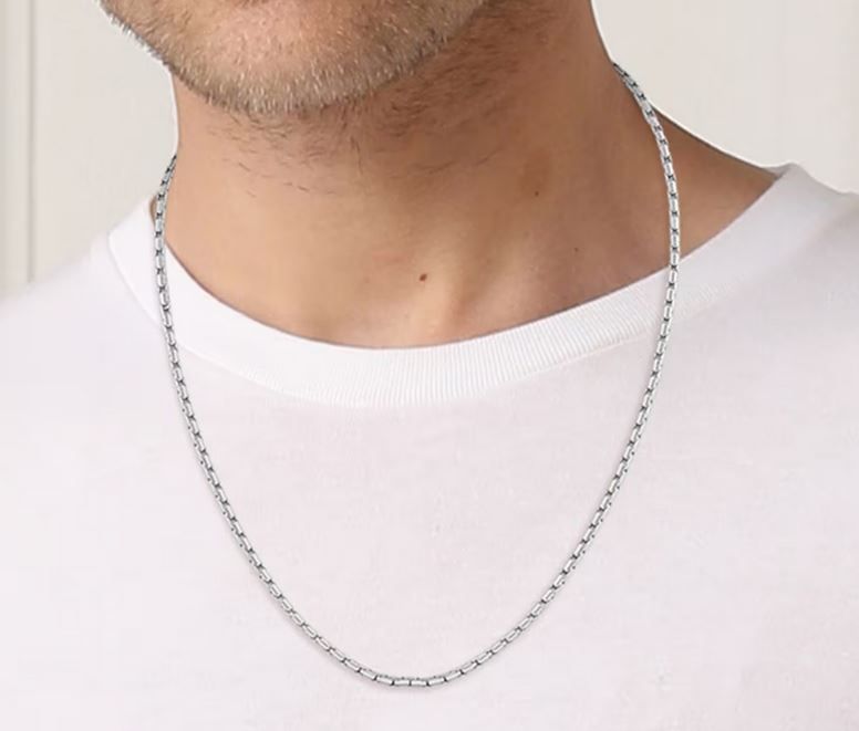  Gents BOSS Evan Stainless Steel Necklace 