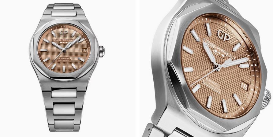 Girard-Perregaux Laureato Centenary 42mm Mens Watch Gold The Watches Of Switzerland Exclusive