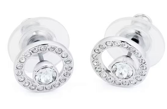 SWAROVSKI Creativity Circle Small Pierced Earrings 