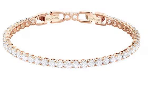 SWAROVSKI Emily Rose Gold Tennis Bracelet 