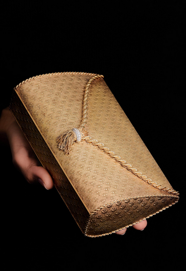 Luxury clutch handbag