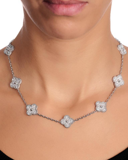 Van Cleef & Arpels
Diamond necklace, ‘Alhambra’