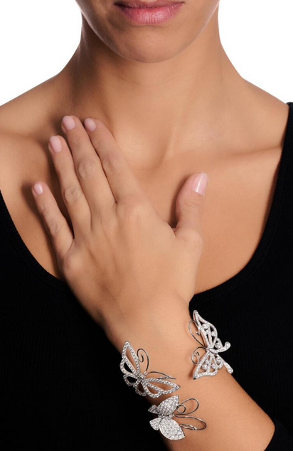 Van Cleef & Arpels Diamond Bangle, ‘Flying Butterfly’