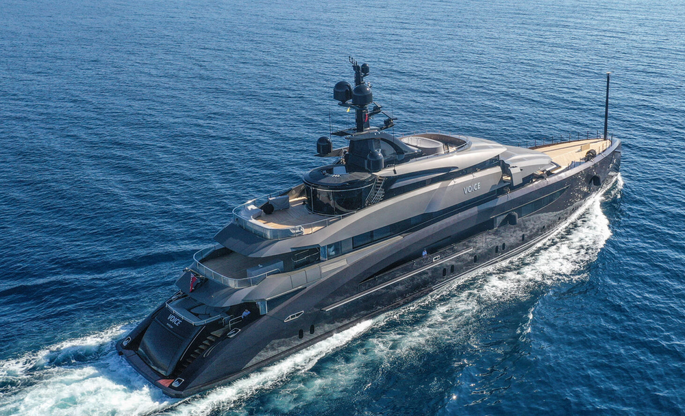 M/Y VOICE Superyacht Now For Sale