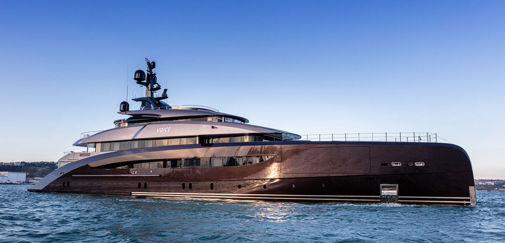 M/Y VOICE Superyacht Now For Sale