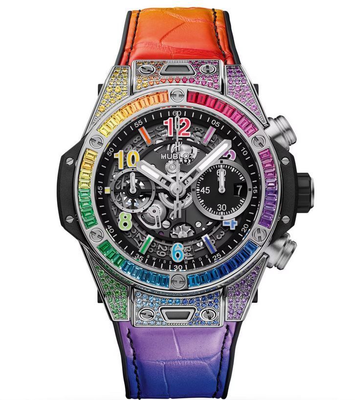 Hublot Big Bang Unico Titanium Rainbow