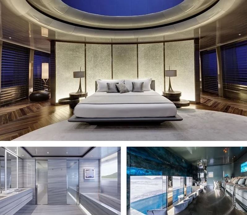 hybrid luxury yacht savannah interior