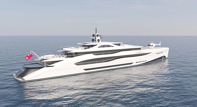 Scandinavian luxury Yacht Silence