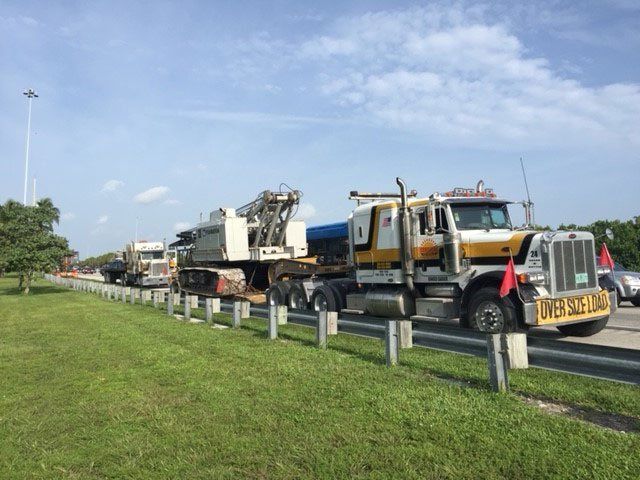Concrete Blocks Trucks — Opa-locka, FL — Sunshine Heavy Hauling, Inc.