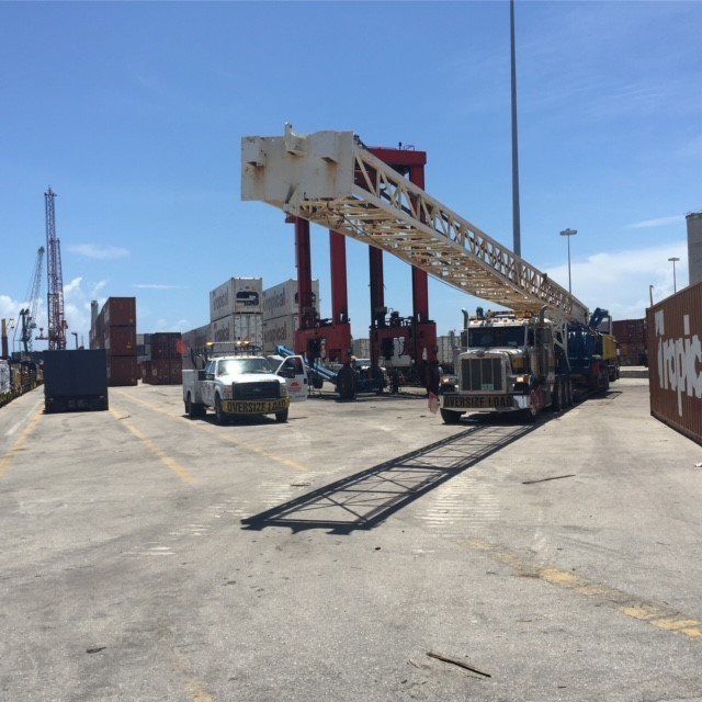 Truck with Ladder — Opa-locka, FL — Sunshine Heavy Hauling, Inc.