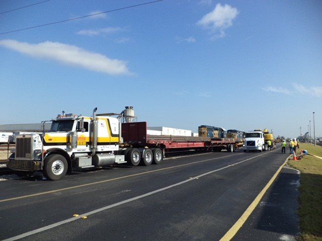 Truck on the Road — Opa-locka, FL — Sunshine Heavy Hauling, Inc.