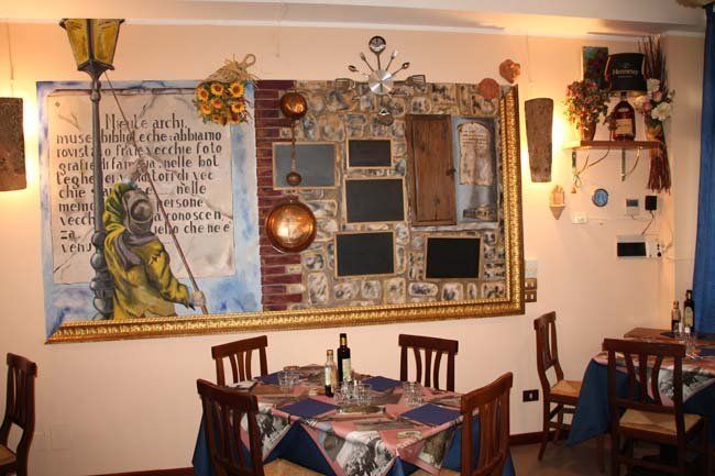 arredi del ristorante