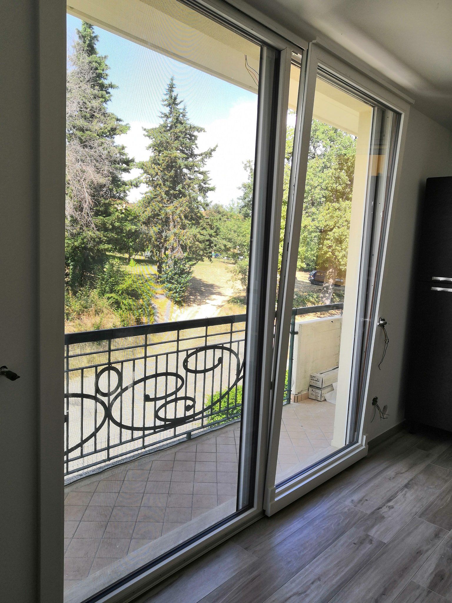 Porta finestra a basculante