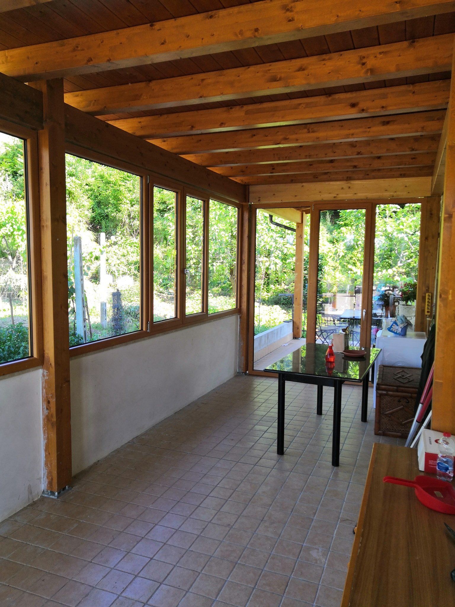 Finestre per dehor in legno