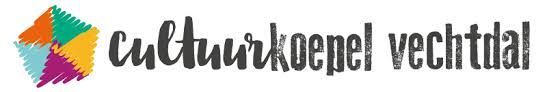 Logo for Cultuurkoepel Vechtdal: colorful geometric shape and text.
