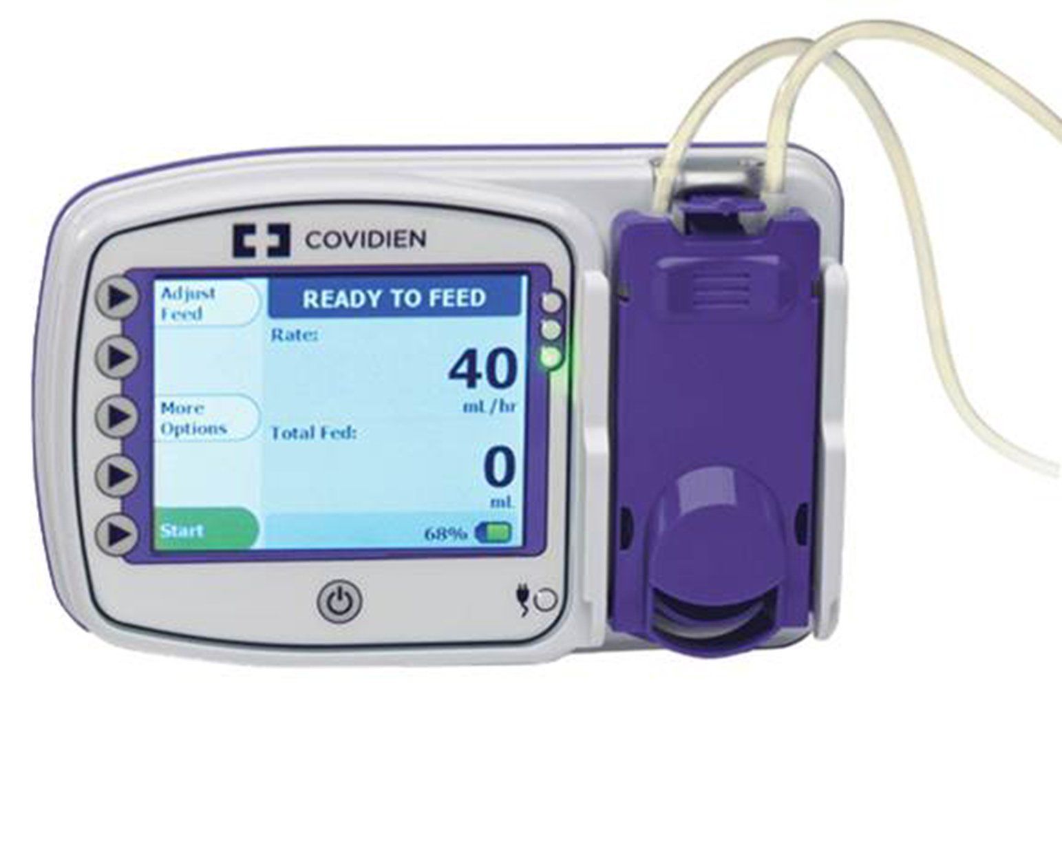 Five messy bolus syringes