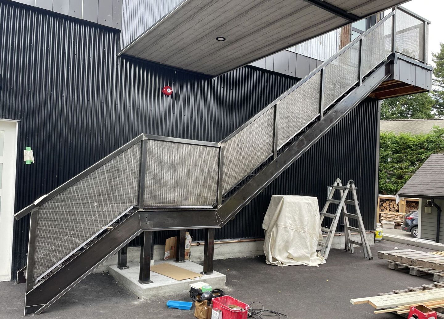 Vancouver Fabricators builds exterior staircases